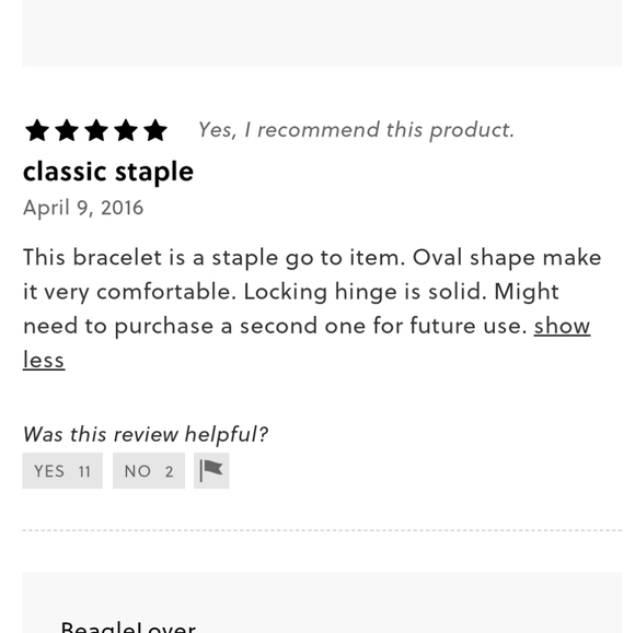 NWT J. CREW | Hinged Bracelet - Picture 6 of 8